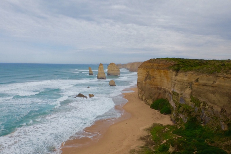 Conditions were perfect for snapping pictures at the 12 Apostles on the Great Ocean Road